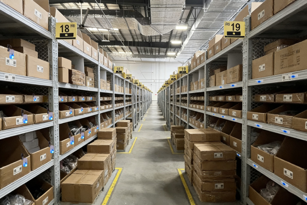 E-commerce sorting warehouse：